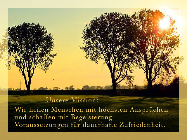 Mission der Praxis in Rheinberg